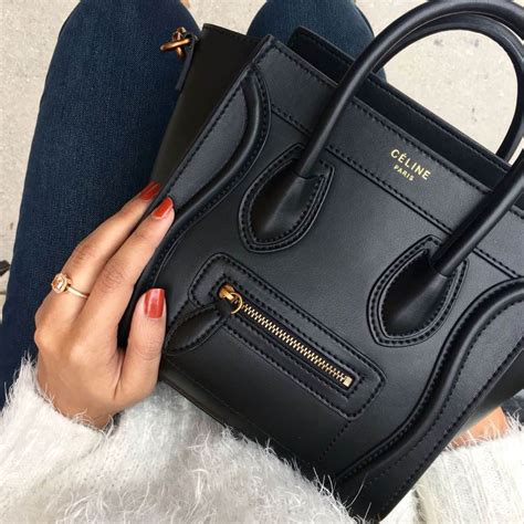 celine micro luggage bag fake